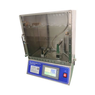 품질  ASTM D1230 45 Degree Flammability Tester With Glass Observation Panel 공장