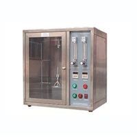 ISO3582 상대적 연소 특성을 평가하기 위한 폼을 위한 수직 수평 연소 시험 기계