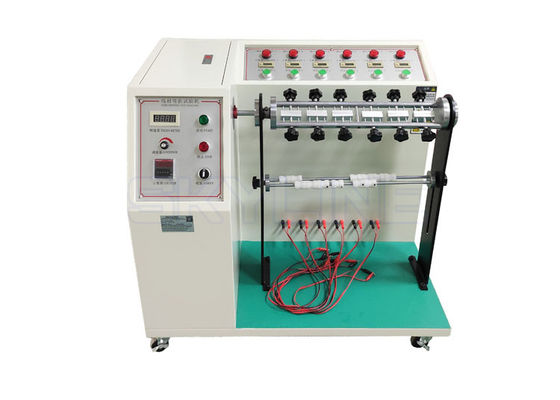 UL 87 AC220V 60Hz 와이어 굽기 시험 기계 굽기 각 10 - 180° 조절