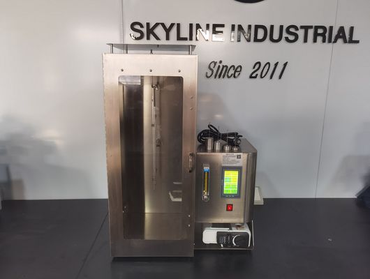 아동용 잠옷 테스트용 11mm 노즐 SL-FL76 수직 연소 테스터(16CFR1615/1616)