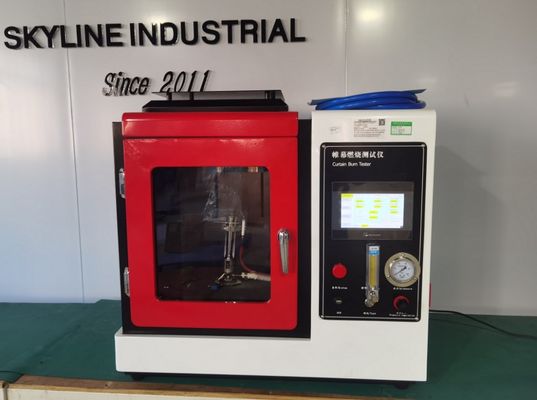 220V NFPA 701 드레퍼리 불화성 테스트 장비