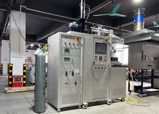 ASTM E1354 콘 열량 측정 검사 기계 콘 열량 측정기 불 검사기